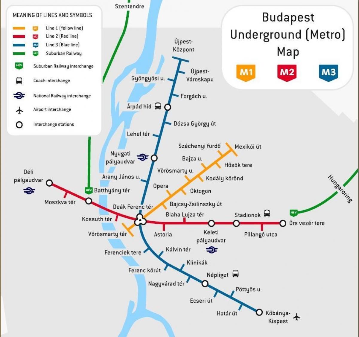布达佩斯车站地图