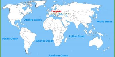 世界地图匈牙利布达佩斯