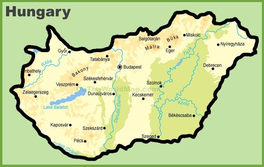budapesta地图