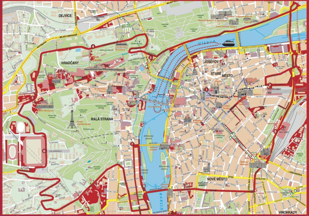 跳上跳下地图布达佩斯