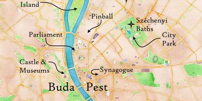 布达或虫害的地图