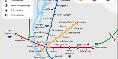 布达佩斯车站地图
