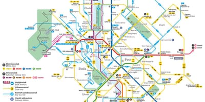 巴布达佩斯地图