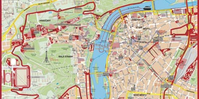 跳上跳下地图布达佩斯