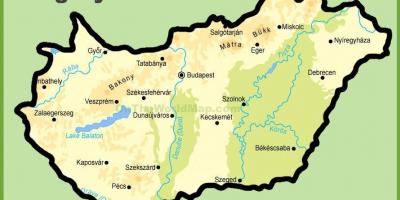 Budapesta地图